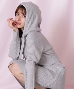 Комплект из толстовки и топа крупной вязки Jill By Jill Stuart, цвет Gray