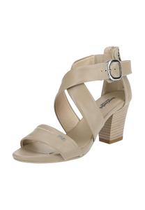 Кожаные сандалии Nerogiardini, бежевый
