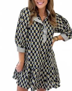 Мини-платье Louise в цвете Multi Entro, Multi