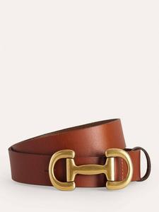 Кожаный ремень Iris с отделкой Snaffle Boden, Tan