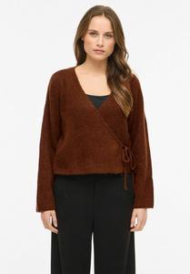 Кардиган VILA WICKEL VILUNA, Chocolate Brown/Brown