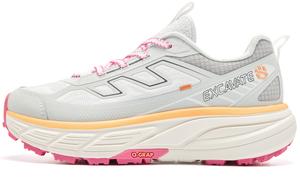 QIAODAN Кроссовки женские низкие Jordan White, Geometric Gray