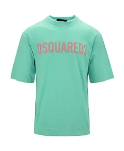 Футболка без шнурков Dsquared2, зеленый