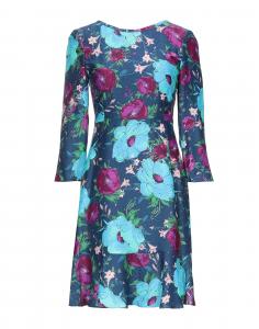 Мини-платье Max&Co., серо-синий