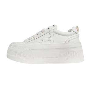 AQUASCUTUM Женские низкие скейтерские кеды бежевые, цвет Beige