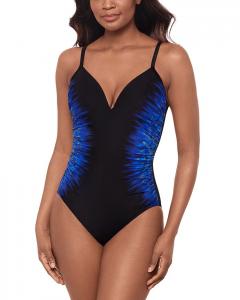 Paka Mayan Temptation Цельный купальник Miraclesuit, синий