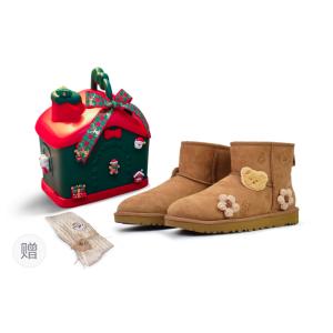 Ботинки короткие UGG Classic Mini, коричневый