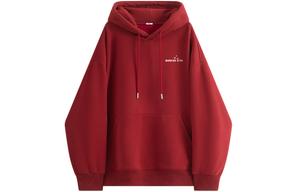 Свитшот Unisex Ride The Wind Collection Open-Ended Smile Collection WARRIOR, burgundy (thickened and fleece-lined)