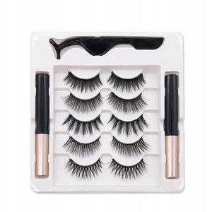 Накладные ресницы, магнитные пинцеты для подводки глаз, 5 пар inna