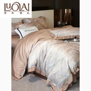 LUOLAI HOME Комплект постельного белья 1,5/1,8 м, 4 предмета, для матраса 2x2,3 м