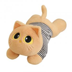 Плюшевая игрушка котенок реалистичная и животные плюшевые куклы высота 70см/115см JBBCN, черный