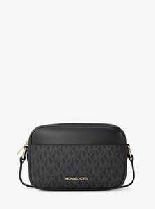 Сумка через плечо Jet Set Small Signature Logo Camera Michael Kors Outlet, черный