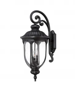 Трехламповый настенный светильник Laurens - современный светильник для украшения дома Slickblue, черный