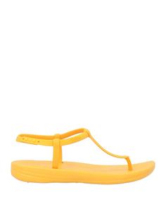 Сандалии-вьетнамки Fitflop, желтый