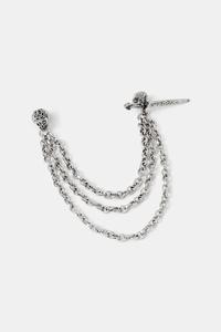 Брошь Medicine, серебряный