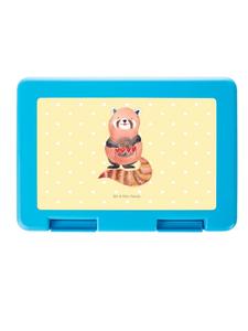 Mr. & Mrs. Panda Коробка для хранения Red Panda без надписей, пастельно-желтого цвета