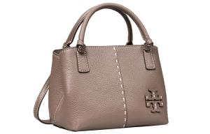 TORY BURCH Сумка через плечо Макгроу Литчи Грейн Лезер