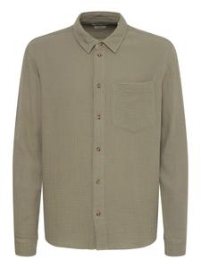 Повседневная рубашка !Solid Regular fit Button Up Shirt DIain, цвет khaki/dark green