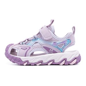 Детские сандалии с низким верхом, устойчивые к истиранию, дышащие BOBDOG, розовый/фиолетовый