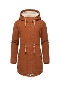 Зимняя вельветовая куртка Canny Ragwear, коричневый