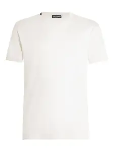 Футболка с круглым вырезом и логотипом DOLCE & GABBANA, белый