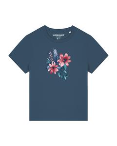 Рубашка Watapparel Blume in Wasserfarbe 02, синий