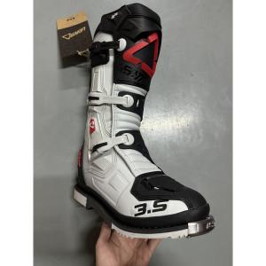 LEATT Внедорожные ботинки 5.5 4.5 Motorcycle T10 Trail T7 Tire, регулируемая ось, защита от падения ADV, версия 3.5 Gray Metal Toe Waterproof HYDRAORI, размер 43