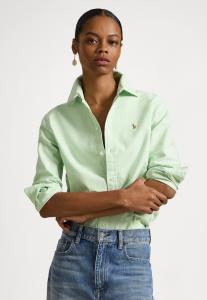 Блуза Polo Ralph Lauren CLASSIC LONG SLEEVE BUTTON FRONT SHIRT, Lime Drop/Green