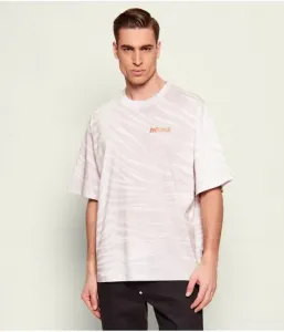 Футболка relaxed fit Just Cavalli, бежевый