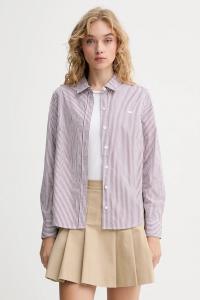 Хлопковая рубашка Levi'S, коричневый