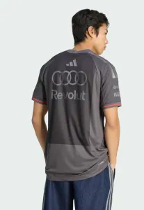 Футболка с оригинальным принтом audi revolut f1 team driver Adidas Performance, Grey Strata/Iron Metallic