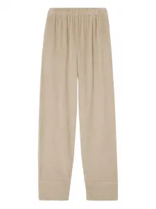 Вельветовые брюки Padow с эластичным поясом American Vintage, нейтральный