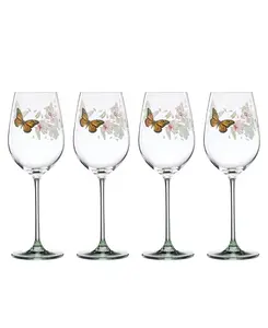 Бокалы для вина Butterfly Meadow, набор из 4 шт. Lenox, multi