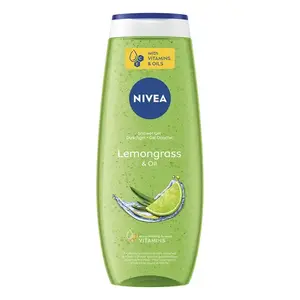 Освежающий гель для душа с масляными жемчужинами, 500 мл Nivea Lemongrass & oils