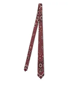 Галстук с принтом пейсли SANDRO, красный