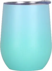 Бокал для вина из нержавеющей стали с крышкой, для вина, кофе, коктейлей, идеи подарков для женщин Meoiruery