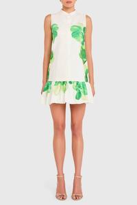 Платье Carol в принте "Сендай" Amanda Uprichard, Sendai Print