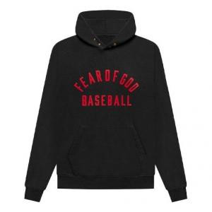 Толстовка baseball vintage black Fear Of God, черный