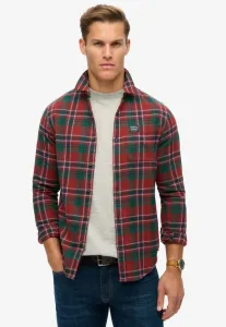 Рубашка лесоруба с длинным рукавом Superdry & Co, Buckshot Check Red