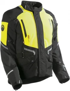 Мужская водонепроницаемая дышащая мотоциклетная куртка Dane Gore Tex Ragnar, Black signal yellow