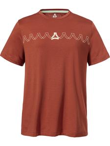 Schöffel Футболка для тренировок 'Elmori' в красном цвете