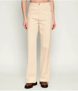 Джинсы relaxed fit Patrizia Pepe, бежевый