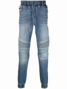 Узкие джинсы средней посадки Philipp Plein, синий