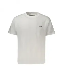 Футболка с круглым вырезом из высококачественного хлопка Vans, белый