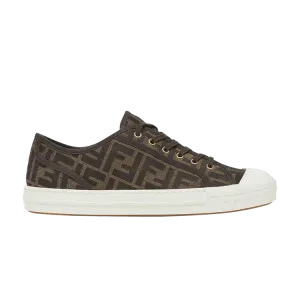 Кроссовки Fendi Wmns FF Motif Domino Brown, коричневый