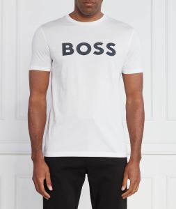 Футболка BOSS ORANGE Slim Fit, белый