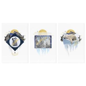 Фреска Artgeist Antarctica Collection, разноцветный