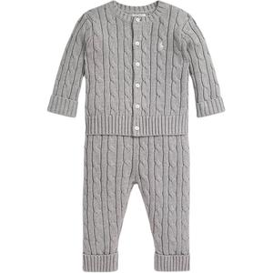 Повседневная спортивная одежда для младенцев и малышей Polo Ralph Lauren, серый