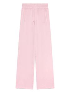Спортивные брюки с вышитым логотипом GCDS, розовый