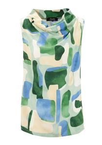 Блуза Aniston SELECTED, мятный/темно-зеленый